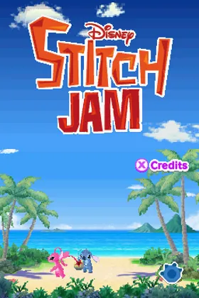 Stitch Jam (USA) screen shot title